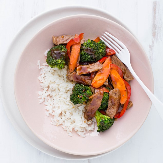 Teriyaki Sirloin Stir-Fry