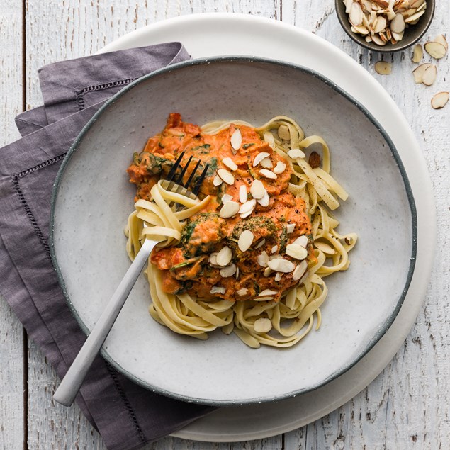 Bacon and Sundried Tomato Pasta
