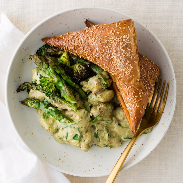 Chicken Pesto Pie