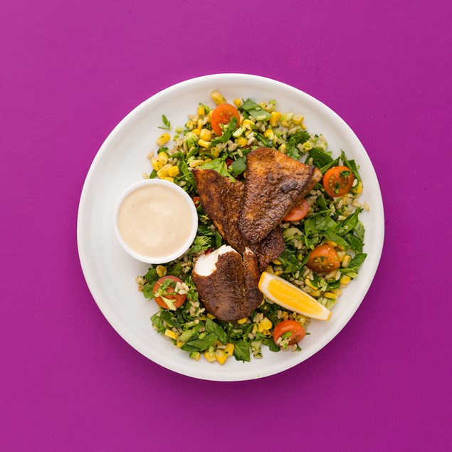 Cajun-Style Blackened Fish