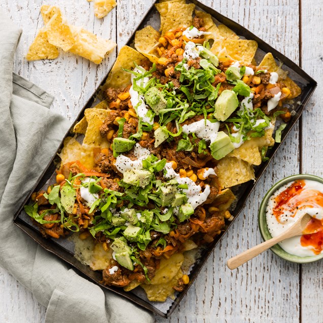 Smoky Venison Nachos