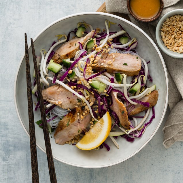 Vietnamese Pork & Noodle Bowl