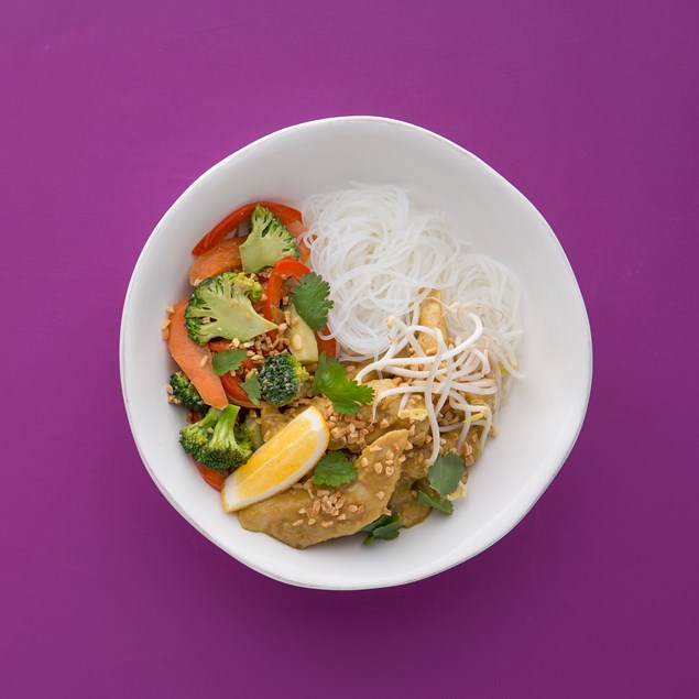 Chicken Peanut Noodles