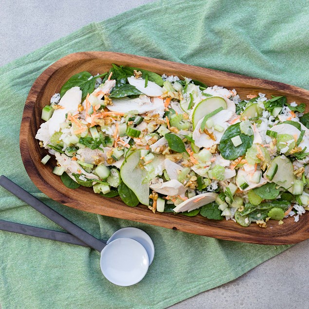 Poached Chicken and Rice Salad