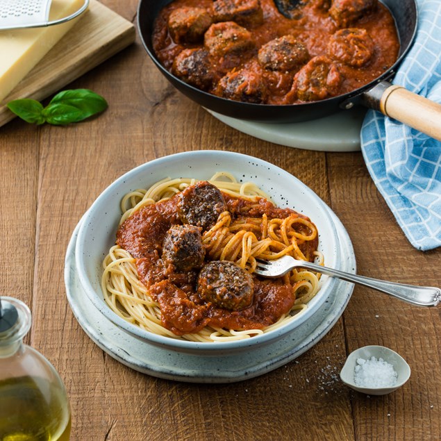 Spaghetti & Meatballs Kit, Serves 2