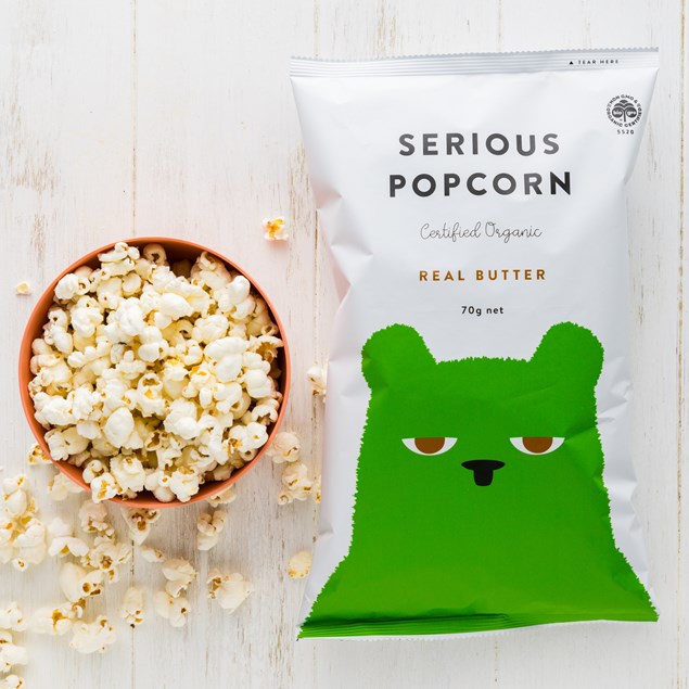 Serious Real Butter Popcorn, 70g