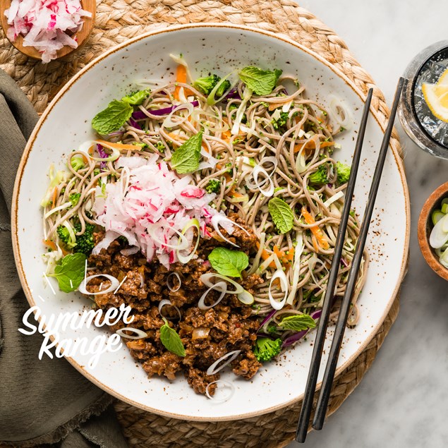 Beef Yakisoba Bowl