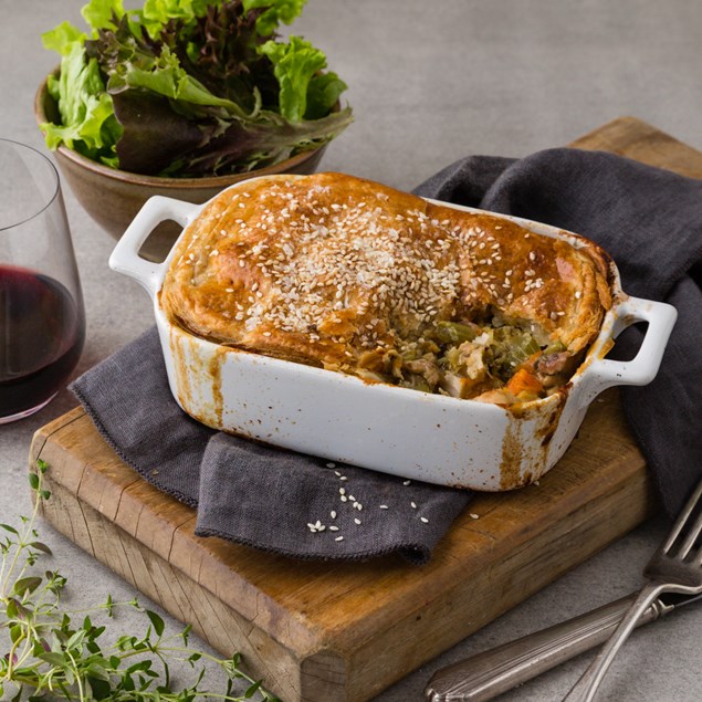 Ready Made Chicken & Veggie Pie