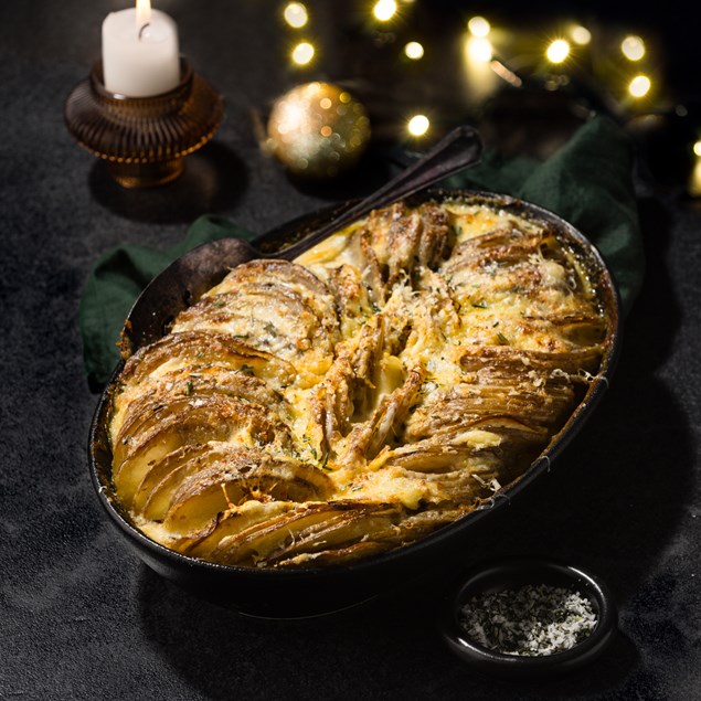 Truffle & Rosemary Potato Gratin