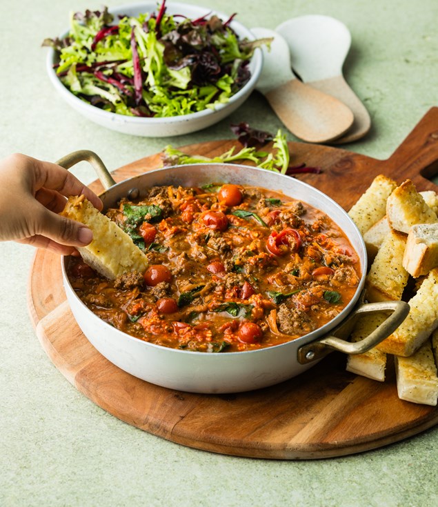 15-Minute Sicilian-Style Lamb & Cheesy Dippers