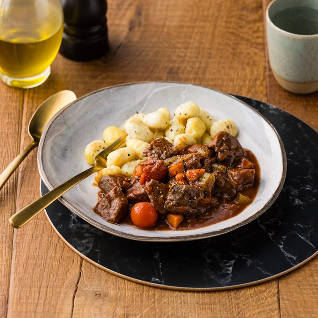 Italian Slow-Cooked Beef Gnocchi