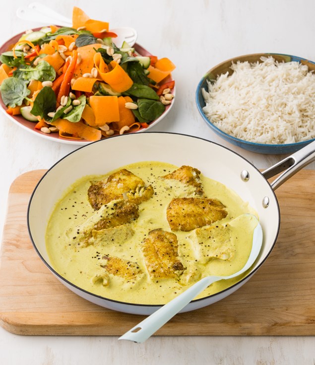Coconut Curried Fish