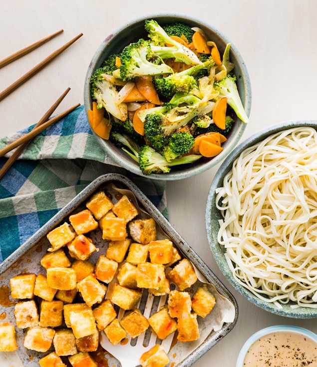 Sticky Oven-Baked Tofu