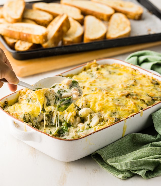 Cheesy Cauliflower Gratin