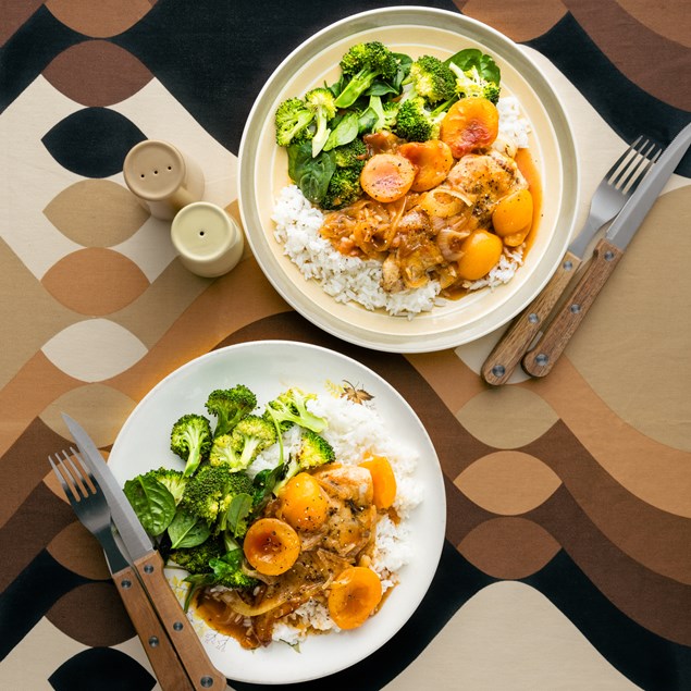 Winter Nostalgia Baked Apricot Chicken