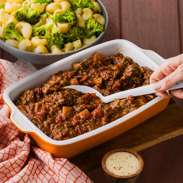 Slow Cooker Beef & Bacon Ragù