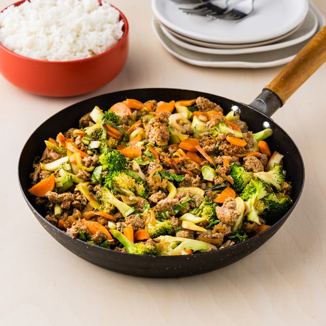 Feed The Team Korean-Style Pork Stir-Fry