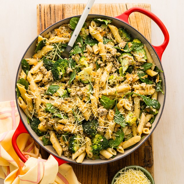 One-Pot Pork White Bolognese Pasta