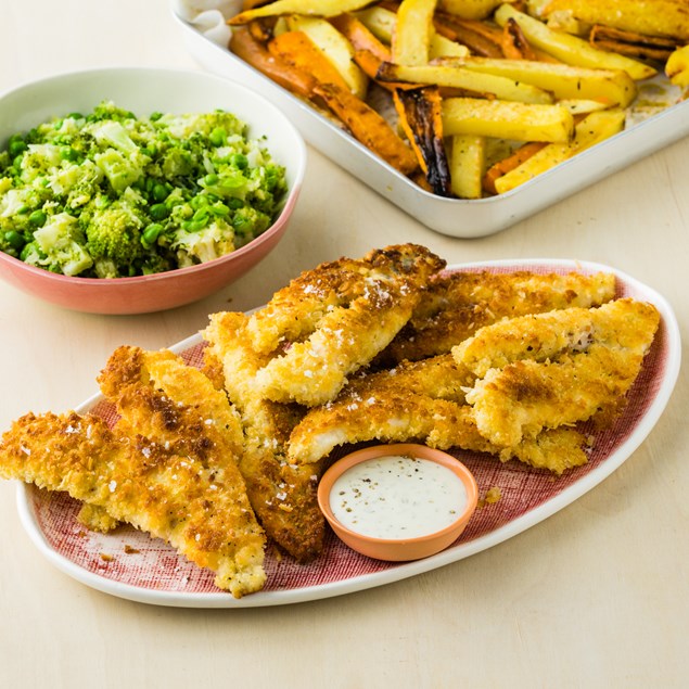 Crispy Crumbed Fish Fingers