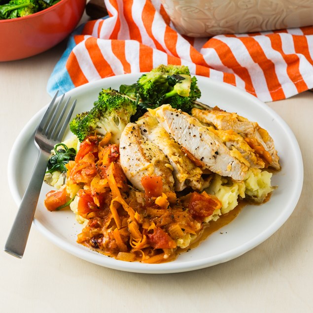 Balanced Cheesy Chicken Parma