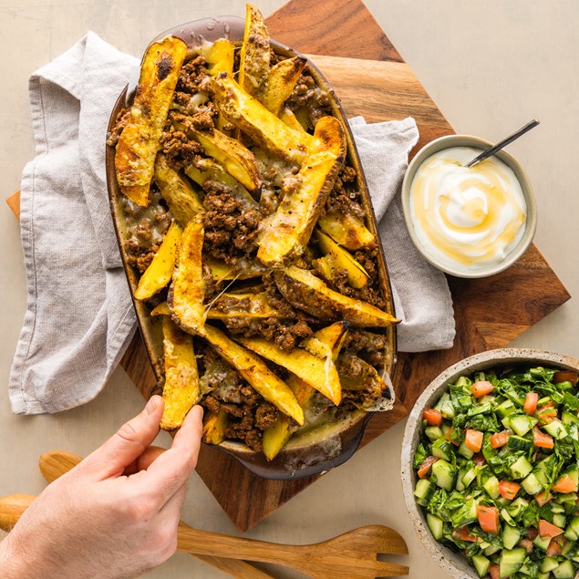 Balanced Middle Eastern-Spiced Lamb Wedges