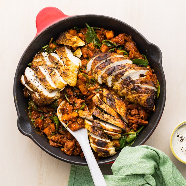 Low Carb Moroccan-Spiced Chicken