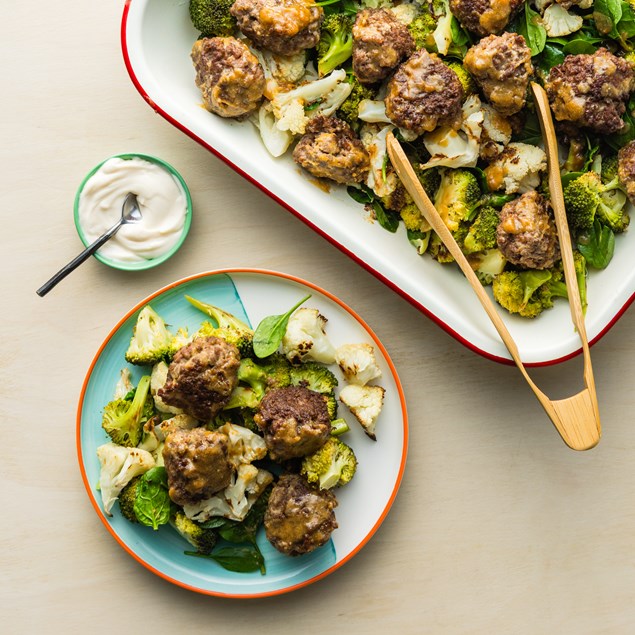 Low Carb Miso-Glazed Beef Patties