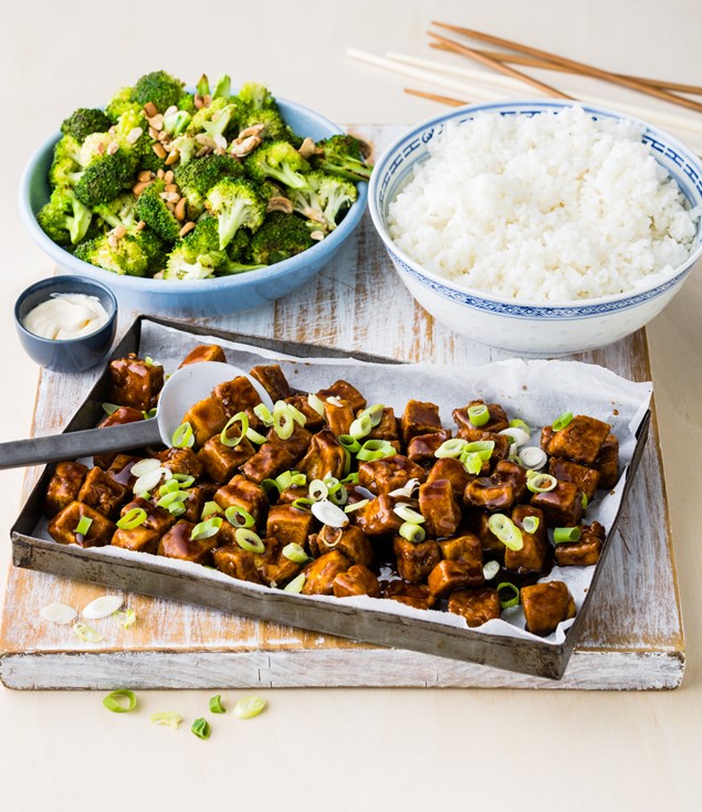 Hoisin-Glazed Tofu Bowls