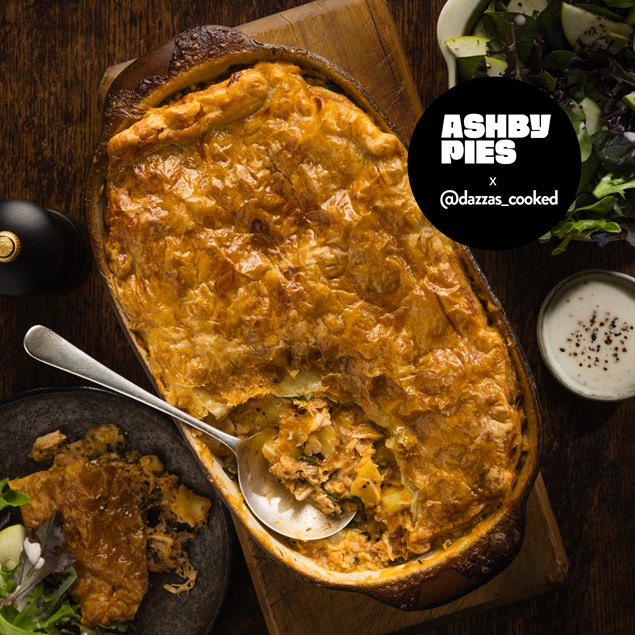 Ashby Pies' Smoky Pulled Pork & Bacon Pie