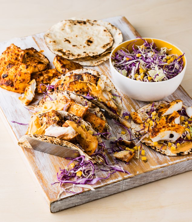 20-Minute Cajun Fish Tacos