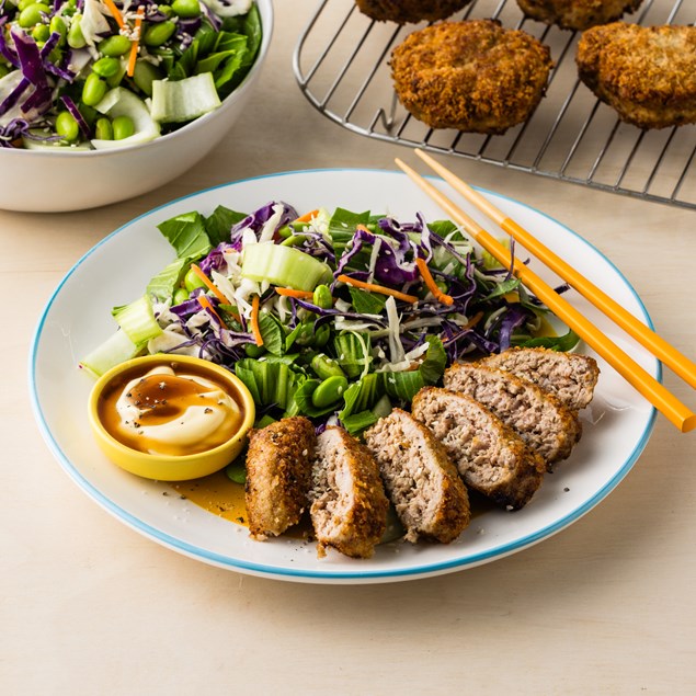 Low Carb Pork Tonkatsu-Style Patties