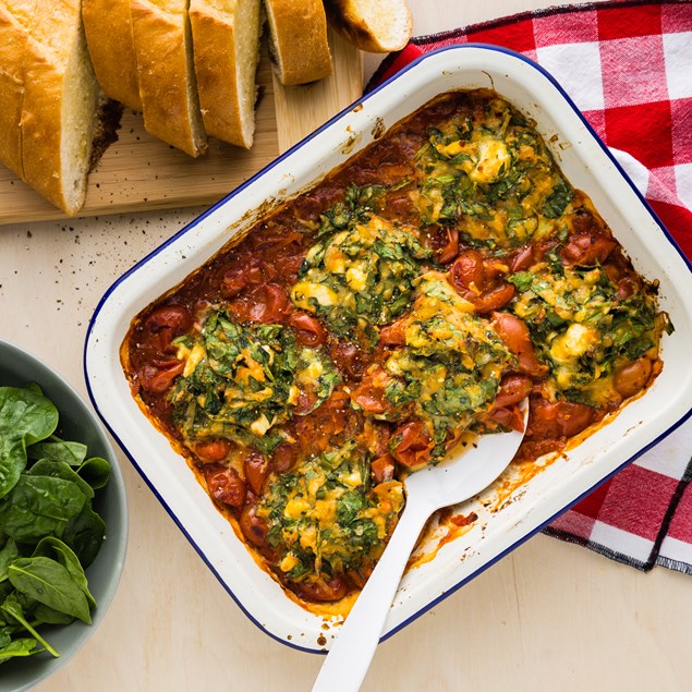 Baked Spinach & Feta Balls