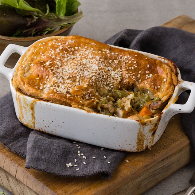 Ready Made Chicken & Veggie Pie
