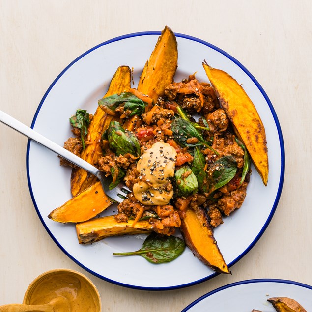 Balanced Southern Beef Loaded Wedges