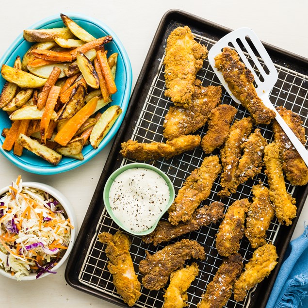 Winning Fried Chicken & Chips