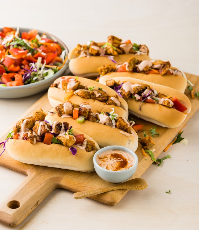 20-Minute Honey Chipotle Chicken Rolls