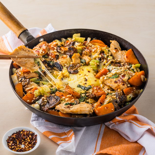 Low Carb Korean Chicken Stir-Fry 
