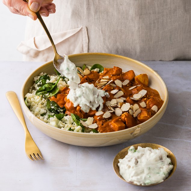 Low Carb Butter Chicken with Cauliflower Rice - My Food Bag