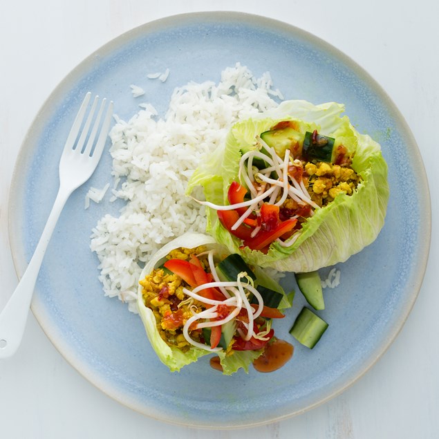 Thai Chicken Lettuce Cups