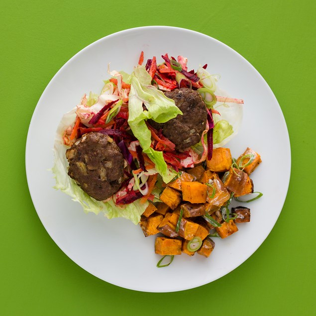 Bunless Beef Burgers