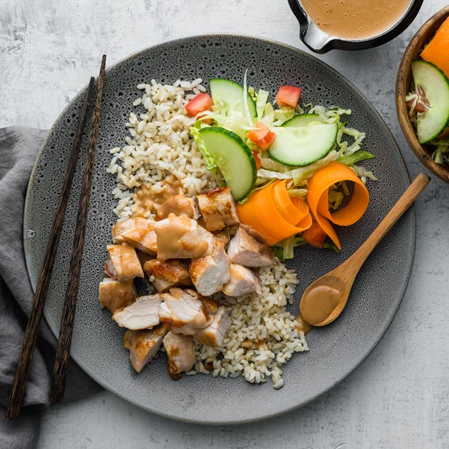 Bang Bang Chicken with Jasmine Rice