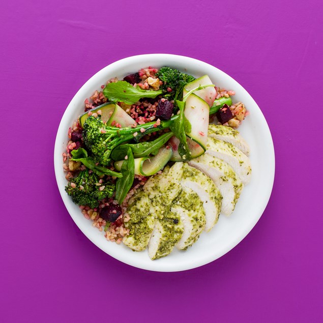 Pistou-Baked Chicken 