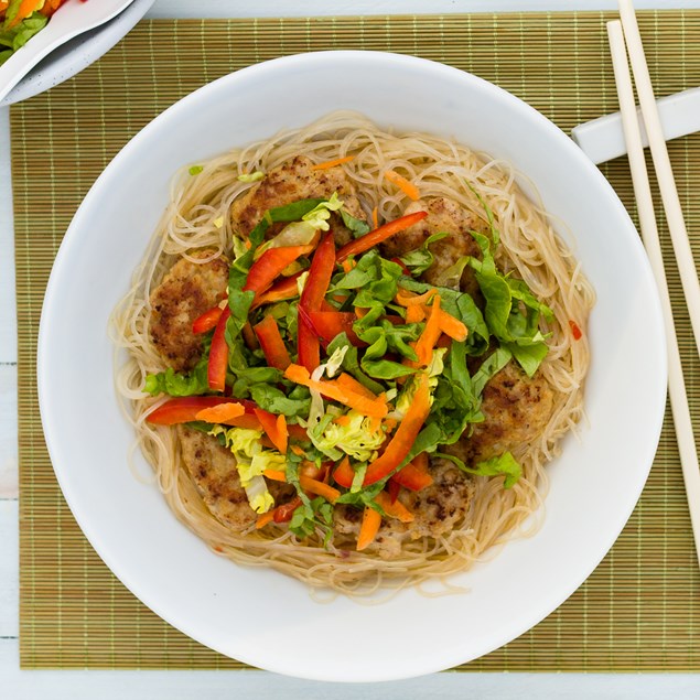 Vietnamese Chicken and Vermicelli Salad Bowls