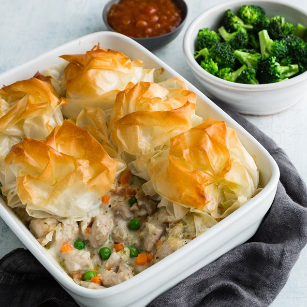 Chicken Filo Pie