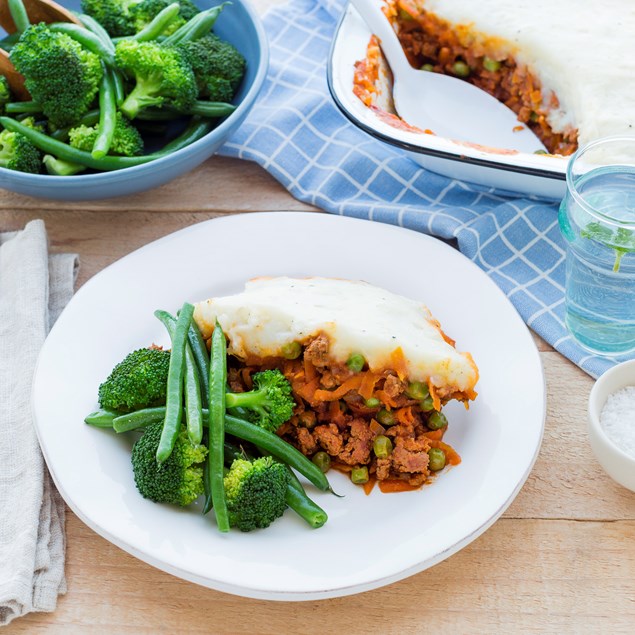 Shepherd's Pie with Crispy Potato Topping