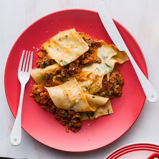 Stovetop Beef Lasagne