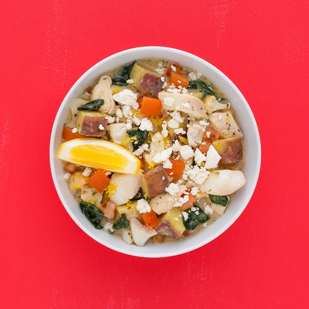Chunky Tomato Fish Chowder