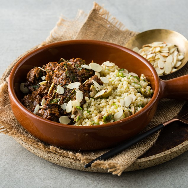 Spanish Lamb with Pearl Couscous