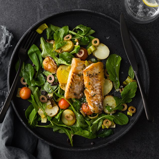 Italian Fish with Rosemary Butter and Olives