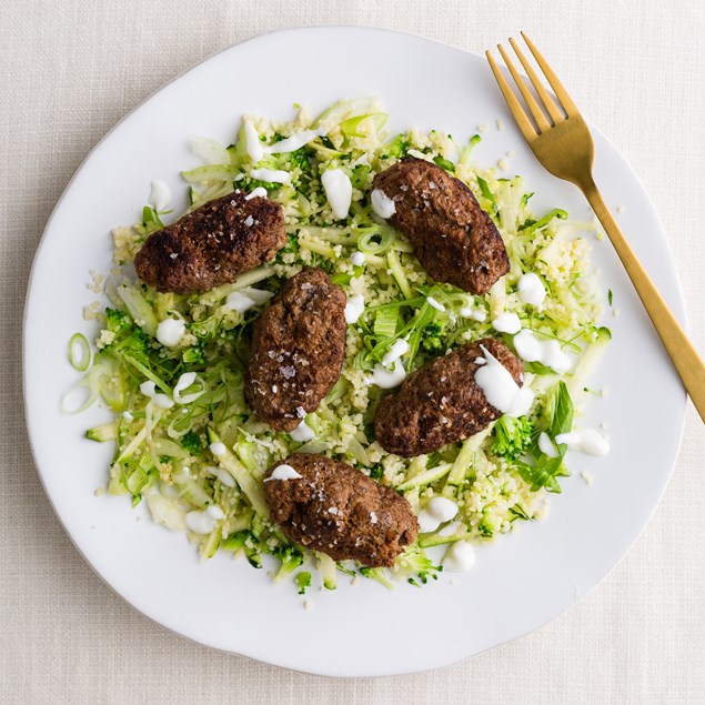 Beef Koftas with Couscous